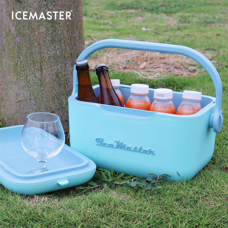 Caja de hielo para bebidas con aislamiento de 12QT, caja de hielo para bebidas y cerveza