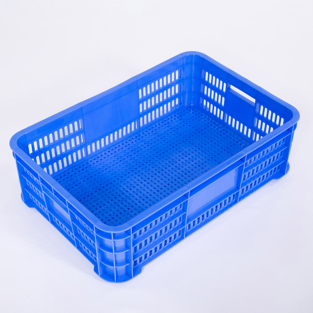 Caja de plástico HDPE apilable agrícola